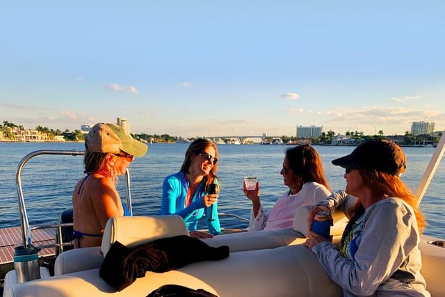 Fort Lauderdale Private Sunset Evening Cruise, 2.5-Hour Boat Tour - Photo 1 of 8